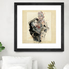 Dynamic Figure Captured by Ute Rathmann on GIANT ART - figurative sketch