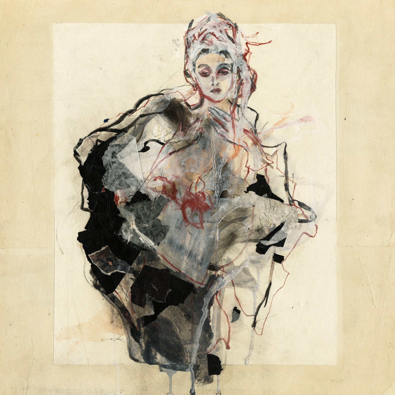 Dynamic Figure Captured by Ute Rathmann on GIANT ART - figurative sketch