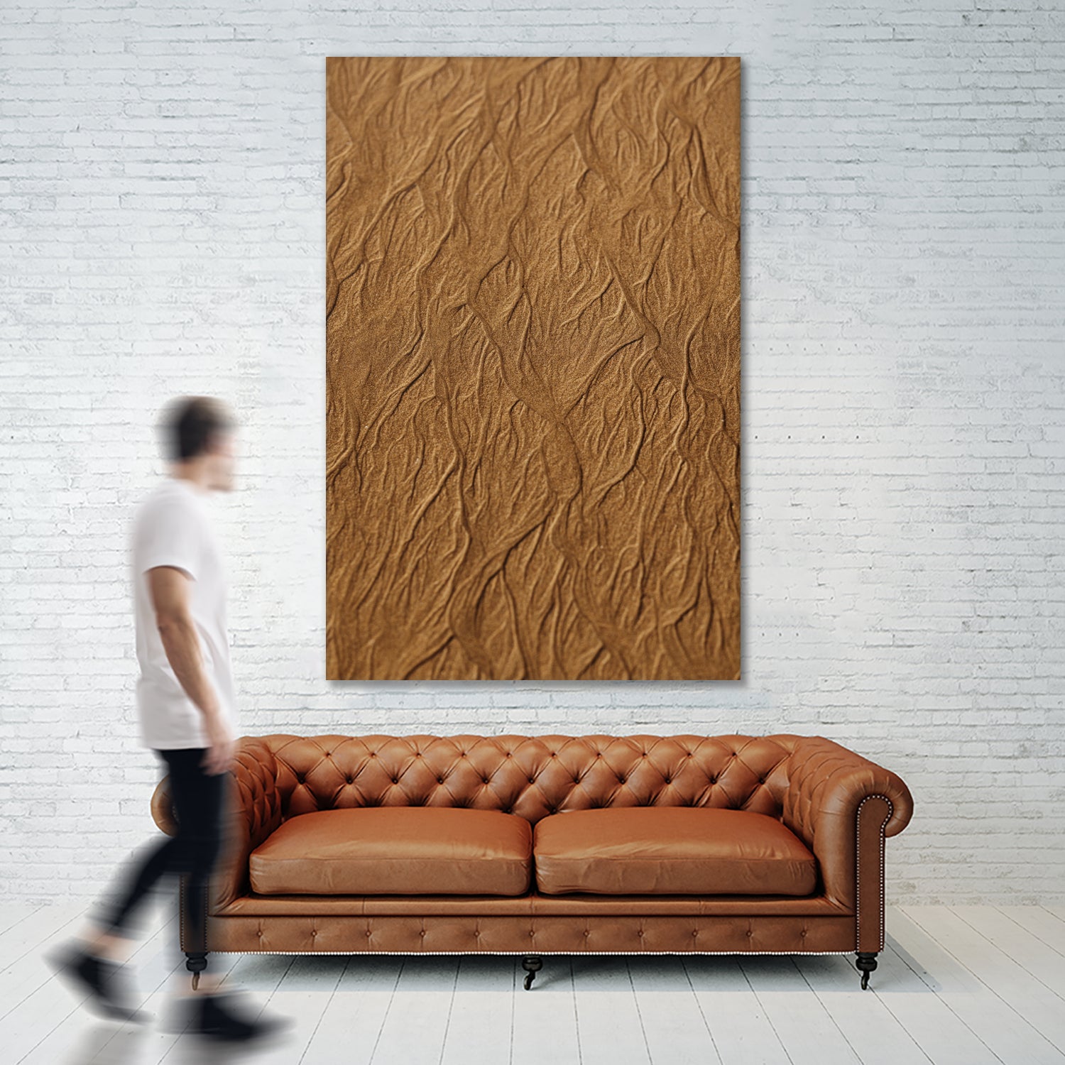 Golden Sand Patterns by Javier Pardina on GIANT ART - 5464 photography