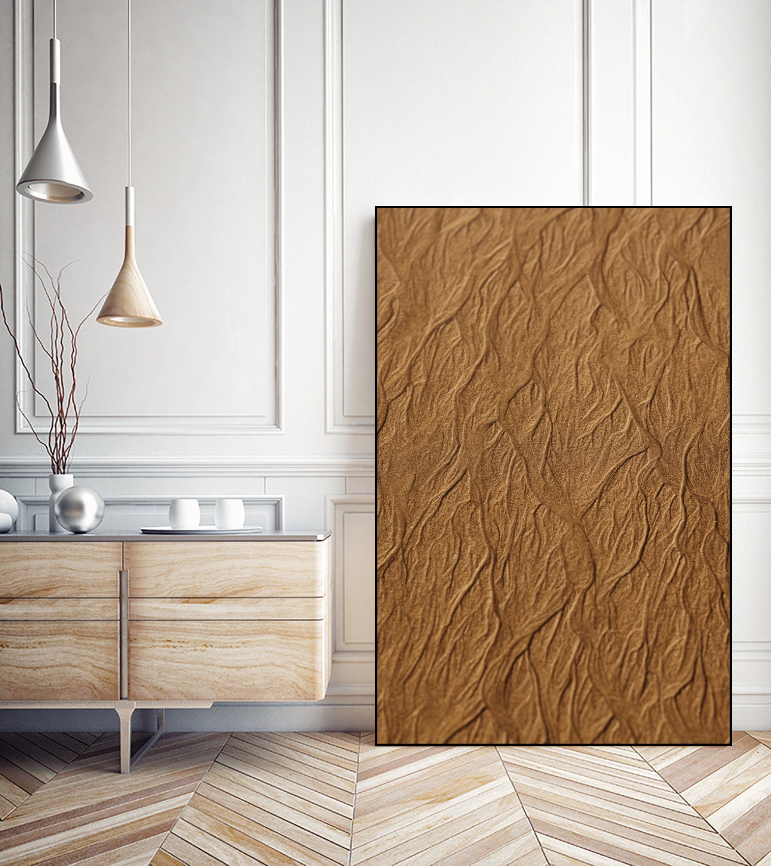 Golden Sand Patterns by Javier Pardina on GIANT ART - 5464 photography