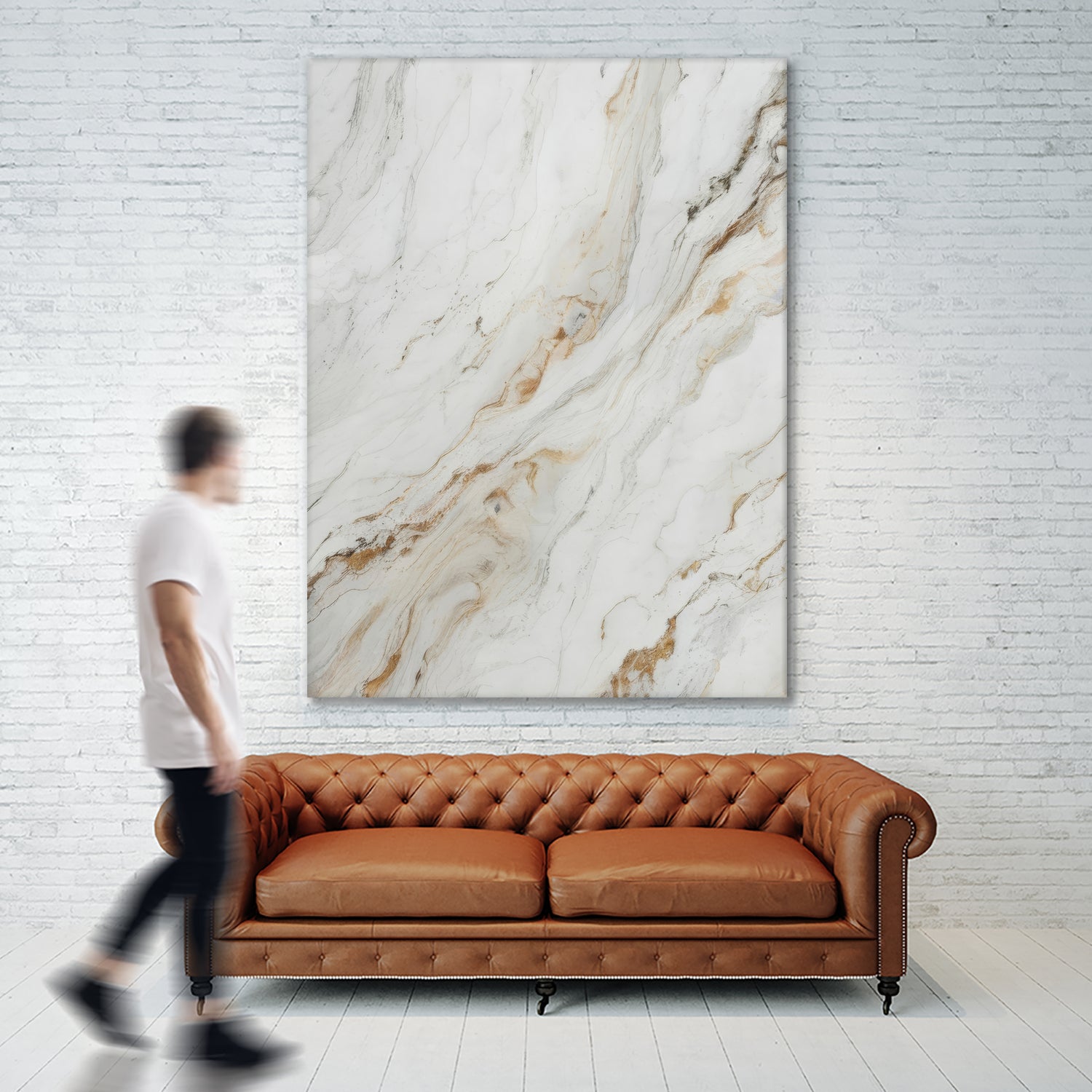Pearl Cloud Marble by Alpenglow Workshop on GIANT ART - 9000 illustration