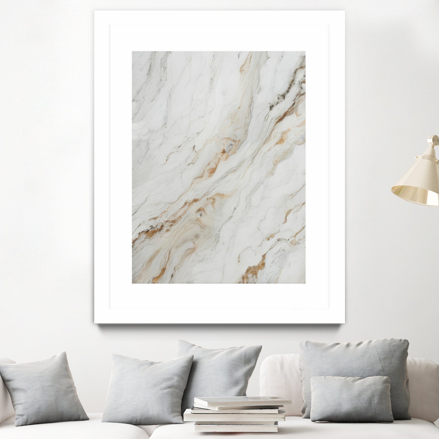 Pearl Cloud Marble by Alpenglow Workshop on GIANT ART - 9000 illustration