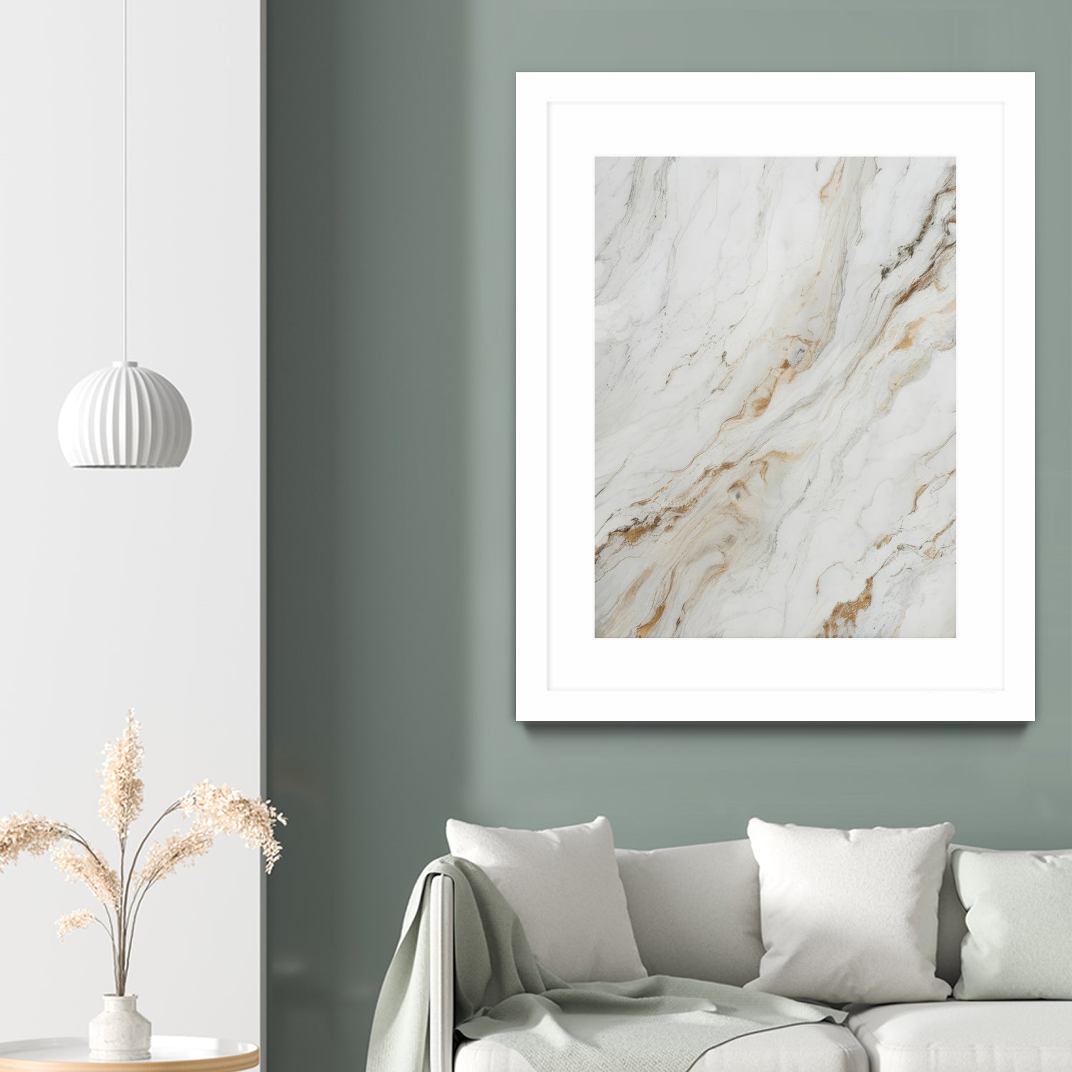 Pearl Cloud Marble by Alpenglow Workshop on GIANT ART - 9000 illustration