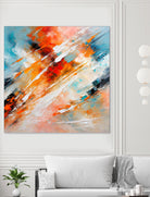 Impressionist Colorful Abstract by Alpenglow Workshop on GIANT ART - abstract abstract painting