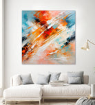 Impressionist Colorful Abstract by Alpenglow Workshop on GIANT ART - abstract abstract painting