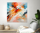 Impressionist Colorful Abstract by Alpenglow Workshop on GIANT ART - abstract abstract painting