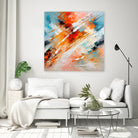 Impressionist Colorful Abstract by Alpenglow Workshop on GIANT ART - abstract abstract painting