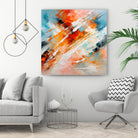 Impressionist Colorful Abstract by Alpenglow Workshop on GIANT ART - abstract abstract painting
