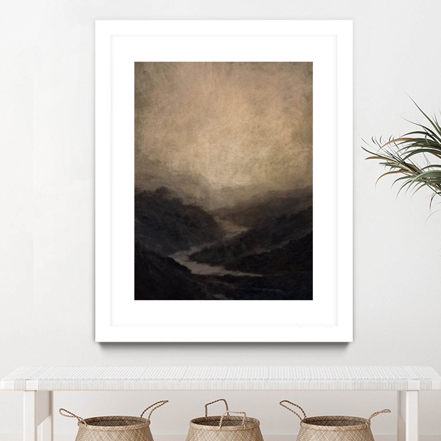 Highland River by Dan Hobday on GIANT ART - nature and landscapes ananwater