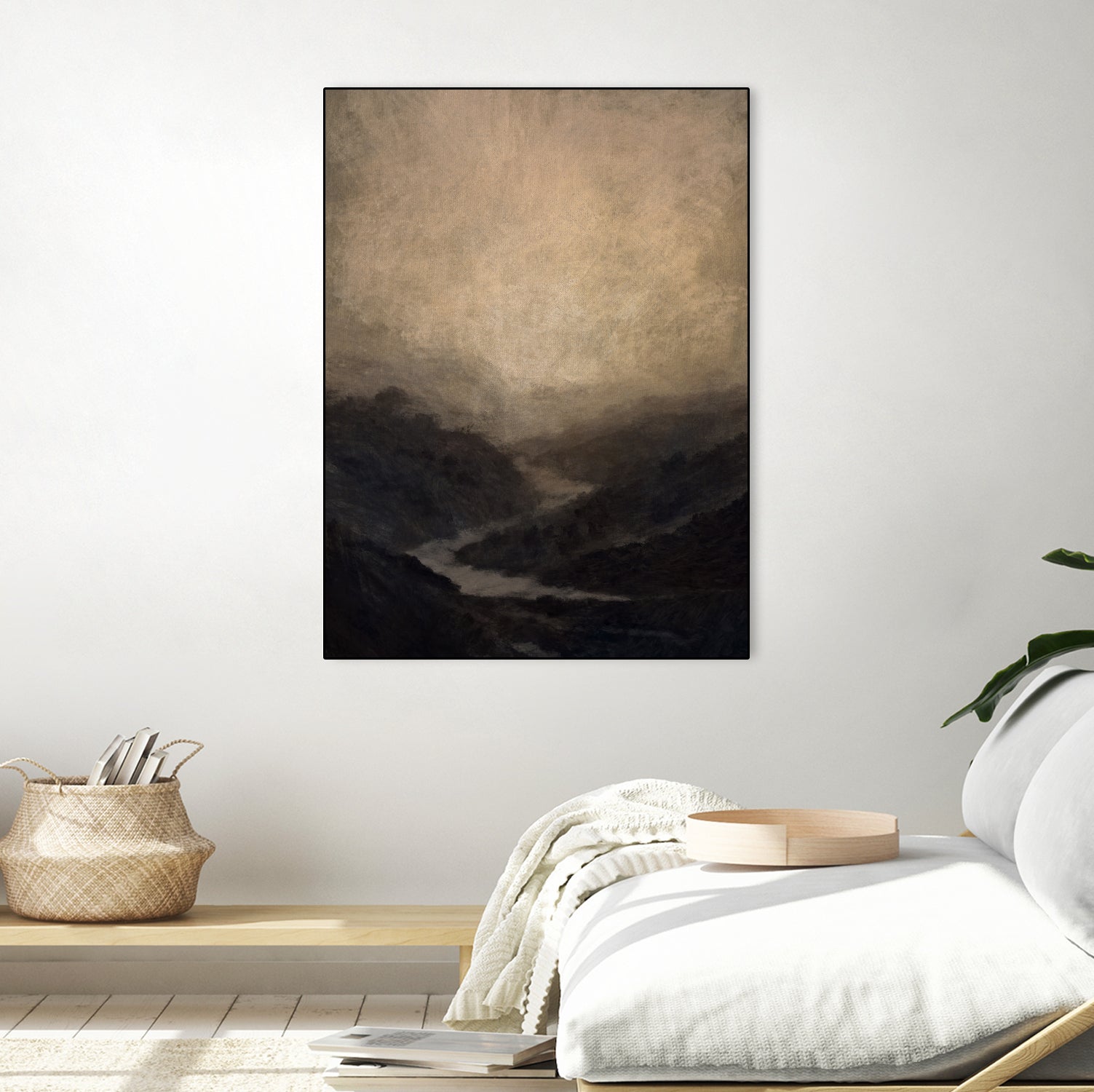 Highland River by Dan Hobday on GIANT ART - nature and landscapes ananwater