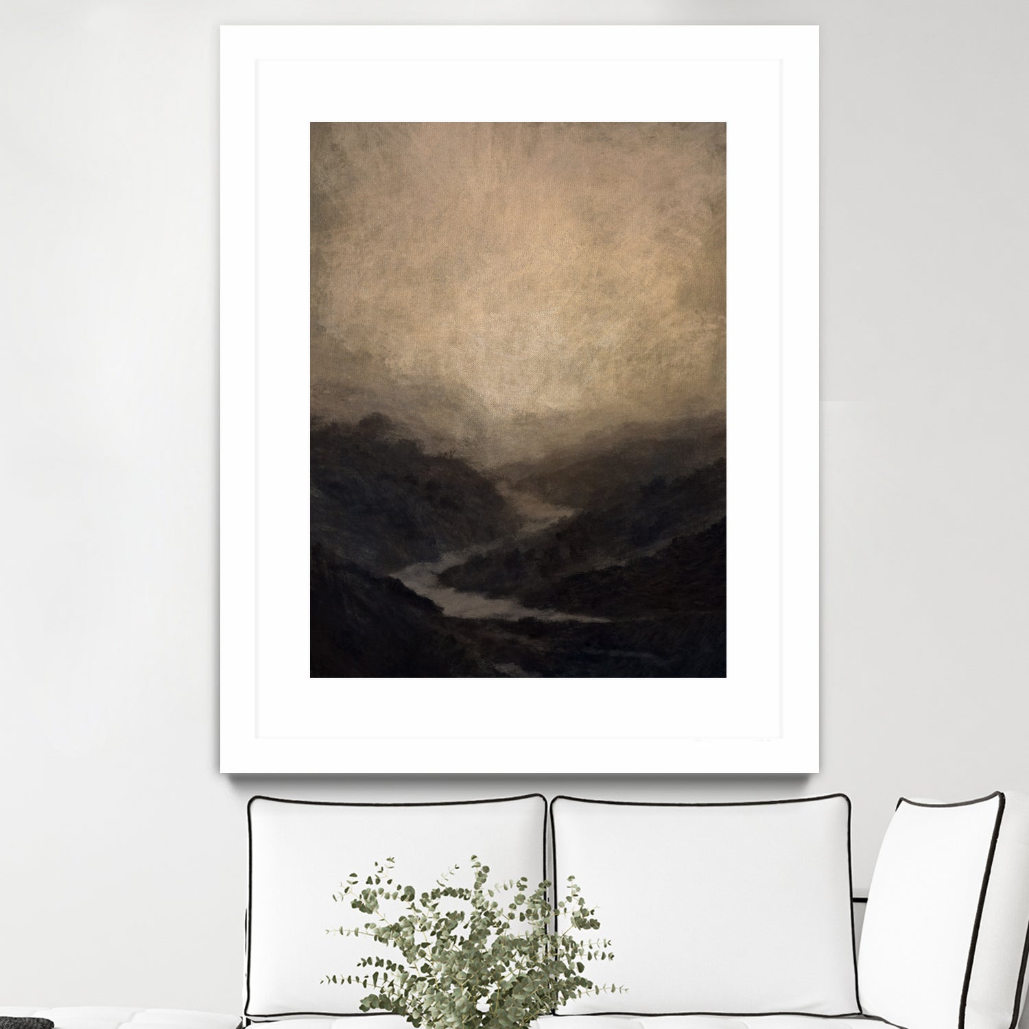 Highland River by Dan Hobday on GIANT ART - nature and landscapes ananwater