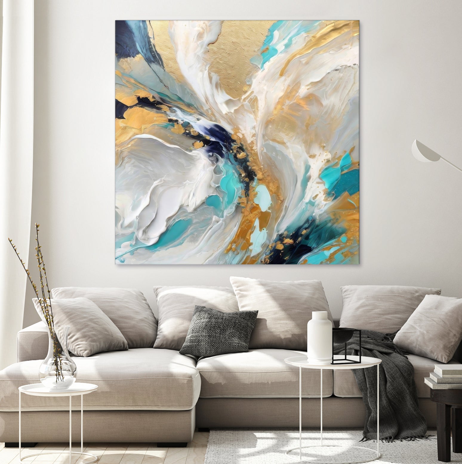 Elegant Minimalist Abstract - Art Print by Alpenglow Workshop