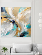 Elegant Minimalist Abstract by Alpenglow Workshop on GIANT ART - abstract modern abstract art