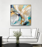 Elegant Minimalist Abstract by Alpenglow Workshop on GIANT ART - abstract modern abstract art