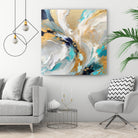 Elegant Minimalist Abstract by Alpenglow Workshop on GIANT ART - abstract modern abstract art