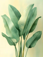 Tropical banana leaves nature art 6 by Justyna Jaszke on GIANT ART - flowers and plants meadow