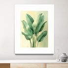 Tropical banana leaves nature art 6 by Justyna Jaszke on GIANT ART - flowers and plants meadow