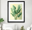 Tropical banana leaves nature art 6 by Justyna Jaszke on GIANT ART - flowers and plants meadow