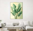 Tropical banana leaves nature art 6 by Justyna Jaszke on GIANT ART - flowers and plants meadow