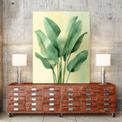 Tropical banana leaves nature art 6 by Justyna Jaszke on GIANT ART - flowers and plants meadow