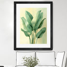 Tropical banana leaves nature art 6 by Justyna Jaszke on GIANT ART - flowers and plants meadow