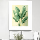 Tropical banana leaves nature art 6 by Justyna Jaszke on GIANT ART - flowers and plants meadow