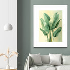 Tropical banana leaves nature art 6 by Justyna Jaszke on GIANT ART - flowers and plants meadow