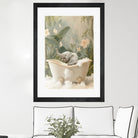 Elephant Bath Joy by Niky Rahner on GIANT ART - animals rahner