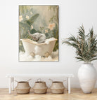 Elephant Bath Joy by Niky Rahner on GIANT ART - animals rahner