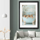 Blue Lagoon Lion Cubs by Niky Rahner on GIANT ART - animals rahner