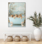 Blue Lagoon Lion Cubs by Niky Rahner on GIANT ART - animals rahner