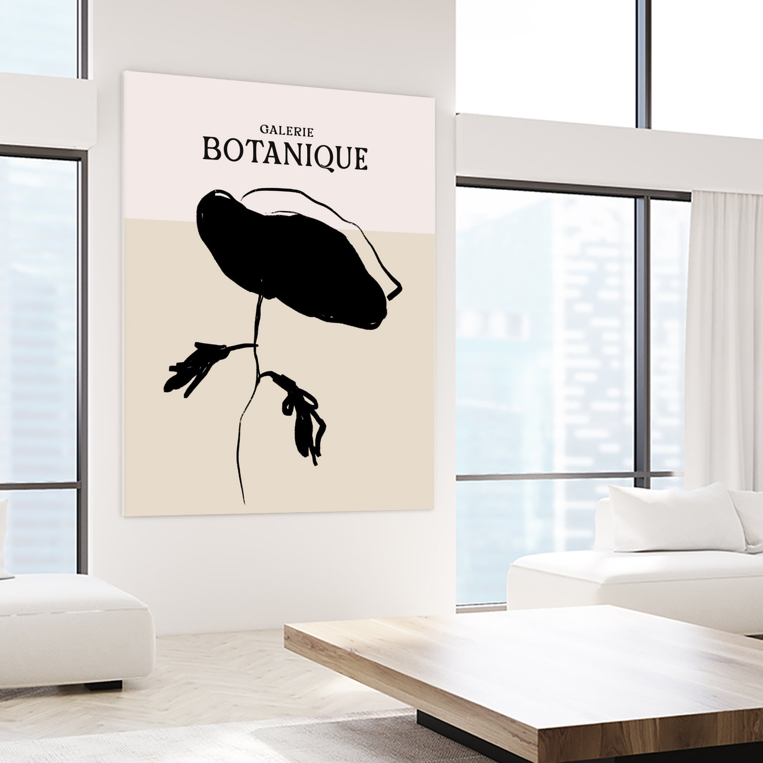 Monochrome Bloom by Treechild on GIANT ART -  botanical art