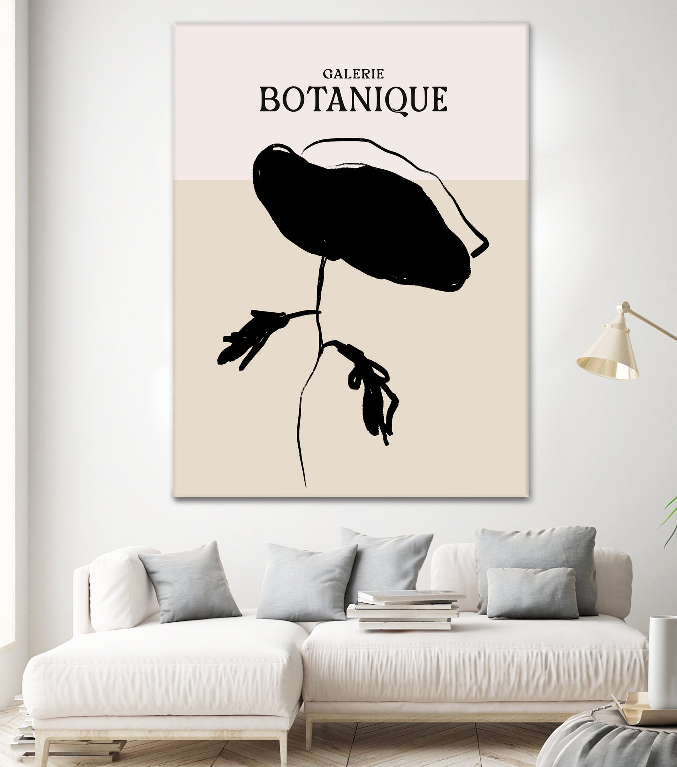 Monochrome Bloom by Treechild on GIANT ART -  botanical art