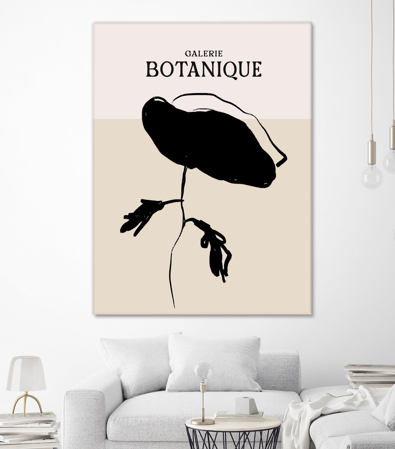 Monochrome Bloom by Treechild on GIANT ART -  botanical art