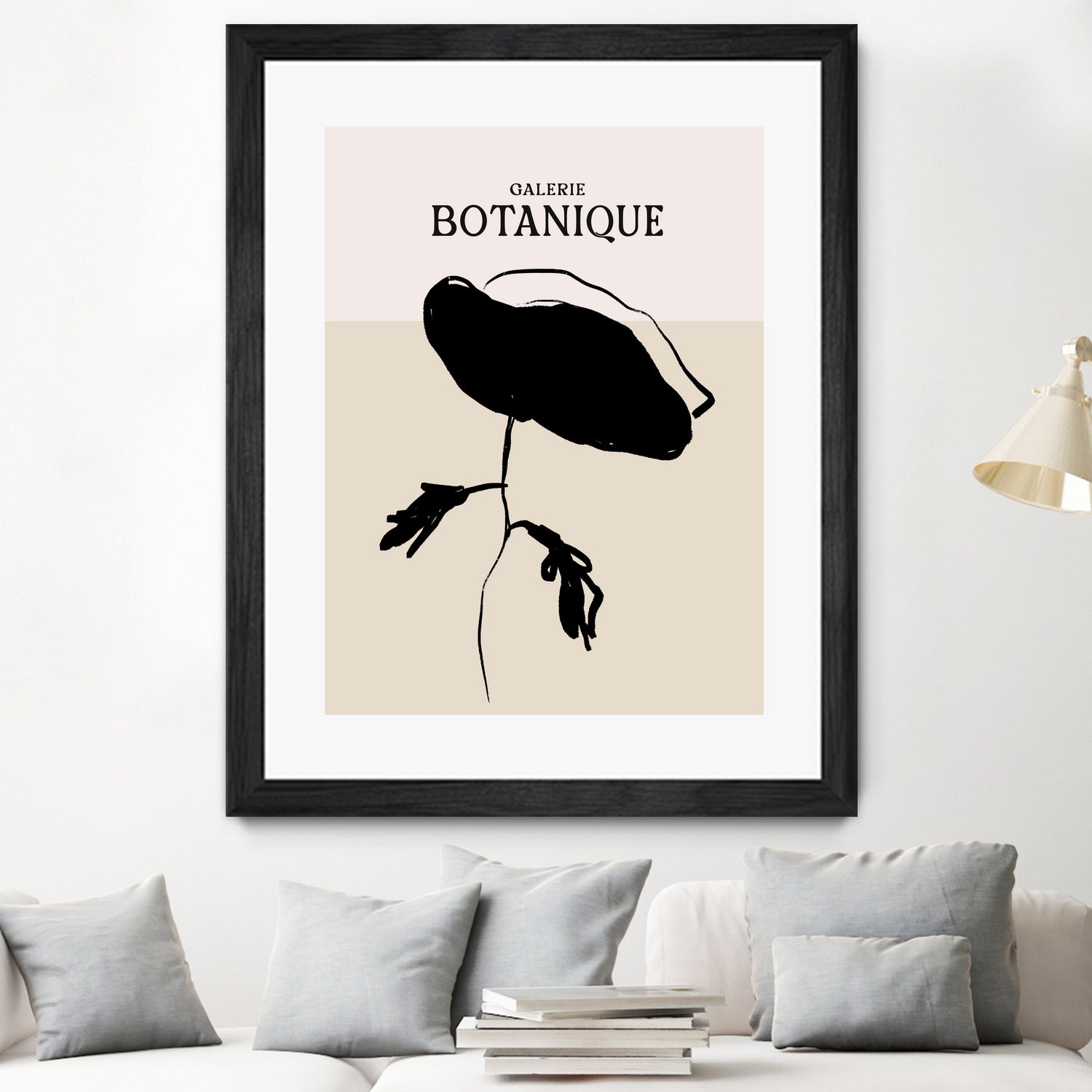 Monochrome Bloom by Treechild on GIANT ART -  botanical art