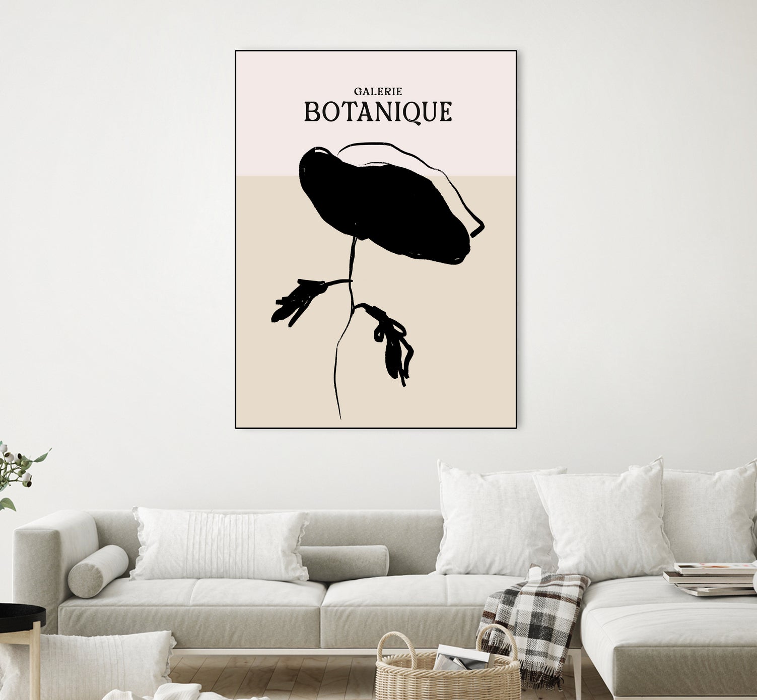 Monochrome Bloom by Treechild on GIANT ART -  botanical art