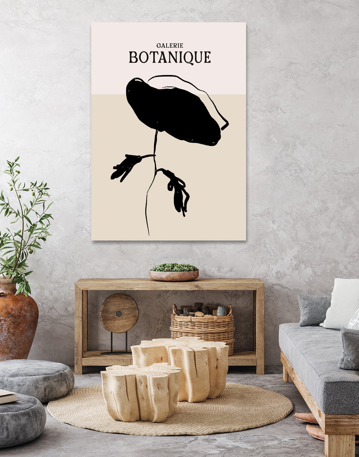 Monochrome Bloom by Treechild on GIANT ART -  botanical art