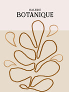 Earthy Leaf Lines by Treechild on GIANT ART -  botanical art print