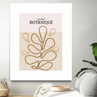 Earthy Leaf Lines by Treechild on GIANT ART -  botanical art print
