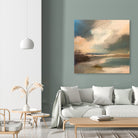 Serene Seascape Under a Dynamic Sky by Anna-Karin Bergius on GIANT ART - abstract landscape nature and landscapes abstract landscape