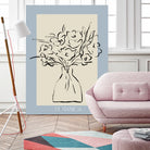 Floral Sketch Vase by Treechild on GIANT ART - 7200 photography