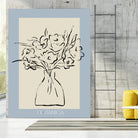 Floral Sketch Vase by Treechild on GIANT ART - 7200 photography