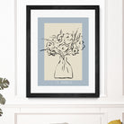 Floral Sketch Vase by Treechild on GIANT ART - 7200 photography