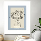 Floral Sketch Vase by Treechild on GIANT ART - 7200 photography