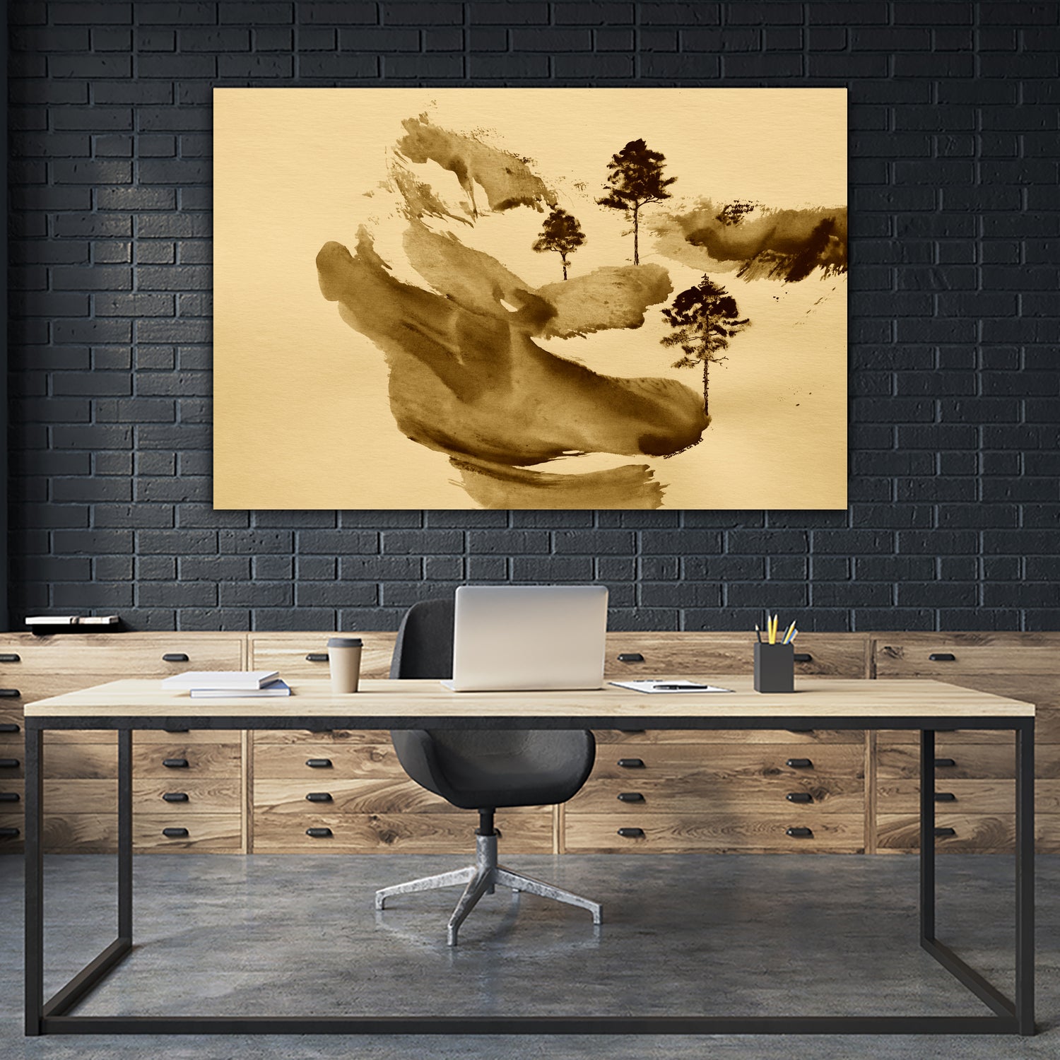 Ethereal Landscape by Santhosh ch on GIANT ART - 20279 illustration