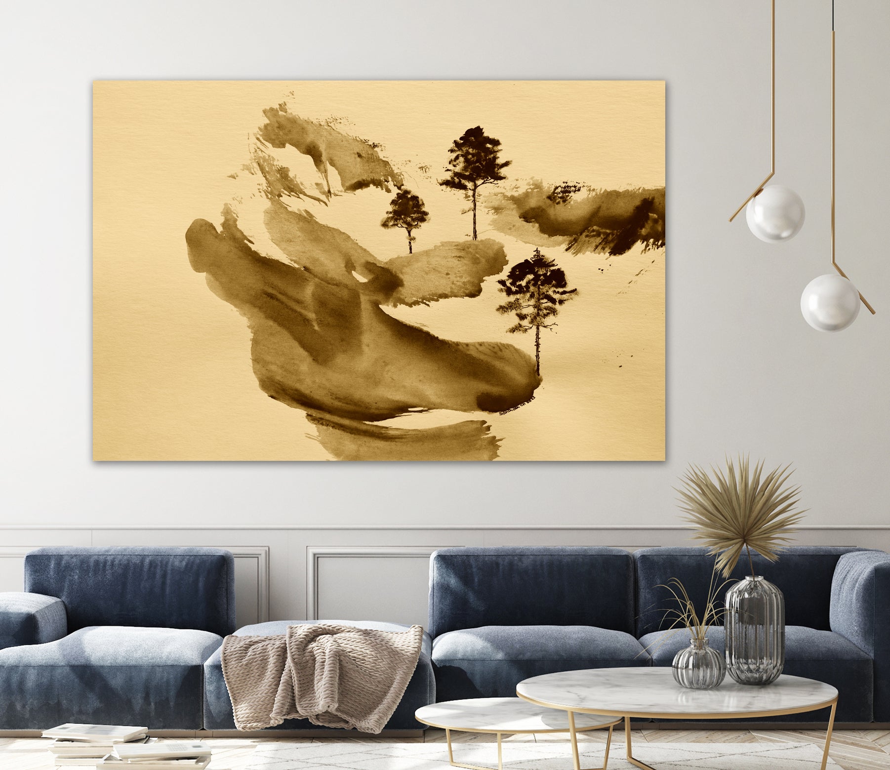 Ethereal Landscape by Santhosh ch on GIANT ART - 20279 illustration