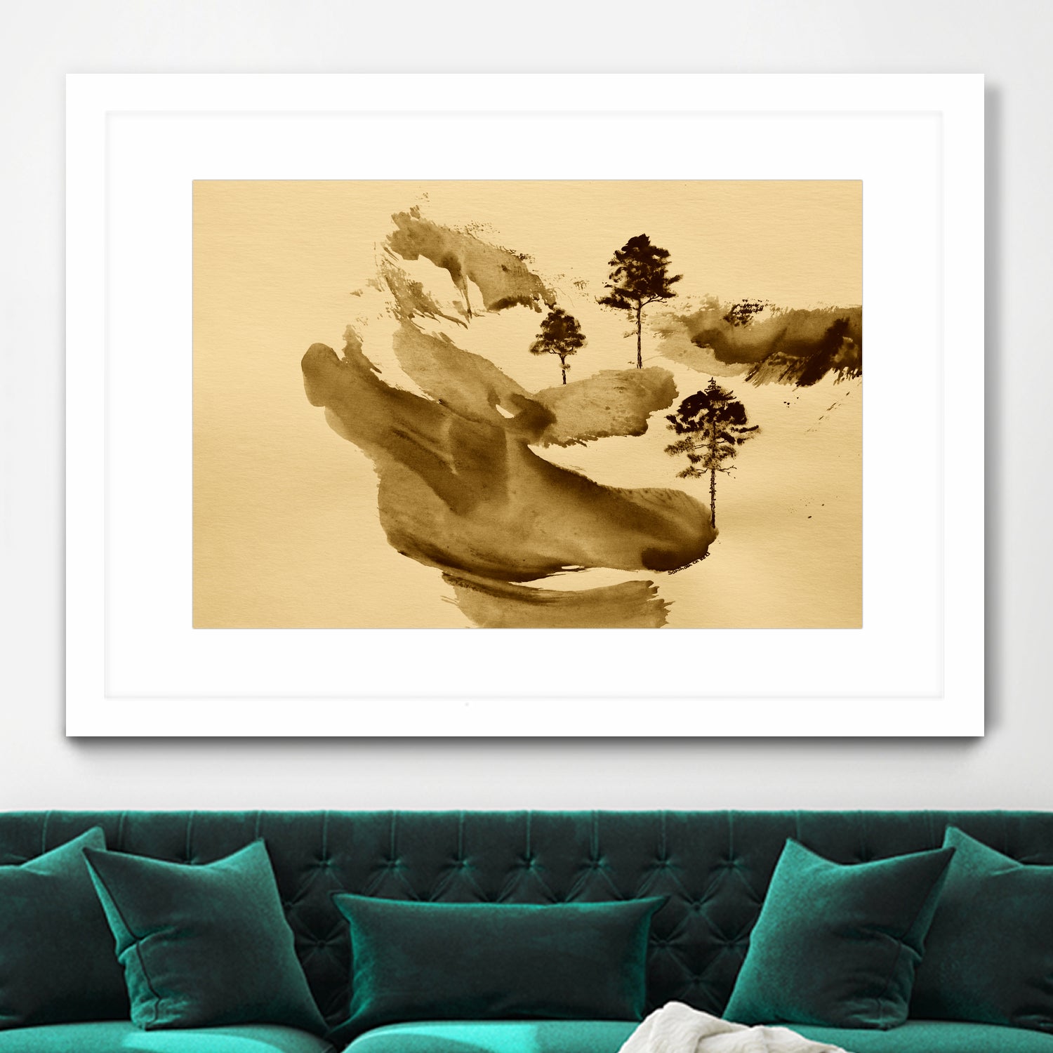 Ethereal Landscape by Santhosh ch on GIANT ART - 20279 illustration