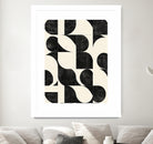 Geometric Black and White Patterns by Layla Oz on GIANT ART - 2972 illustration