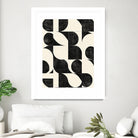 Geometric Black and White Patterns by Layla Oz on GIANT ART - 2972 illustration