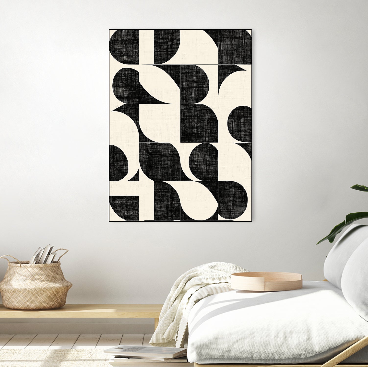 Geometric Black and White Patterns by Layla Oz on GIANT ART - 2972 illustration
